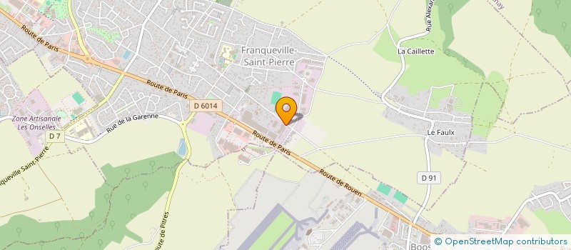 localisation de l'entreprise SPORT EVENT  FRANQUEVILLE-SAINT-PIERRE