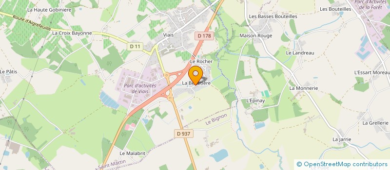 localisation de l'entreprise SPORT'EVENT44 à PONT-SAINT-MARTIN