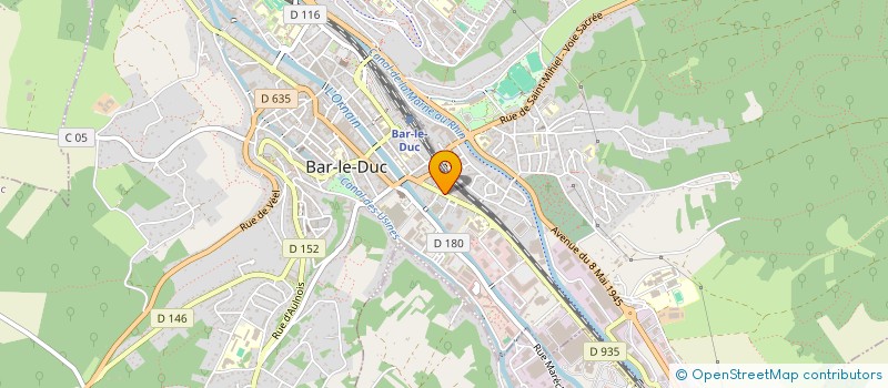 localisation de l'entreprise SPORT EXPANSION SARL à BAR-LE-DUC