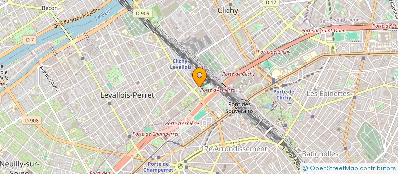 localisation de l'entreprise SPORT EXPERT à LEVALLOIS-PERRET