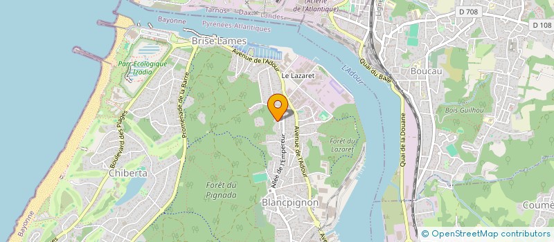 localisation de l'entreprise SPORT EXPERT HOLDING  ANGLET