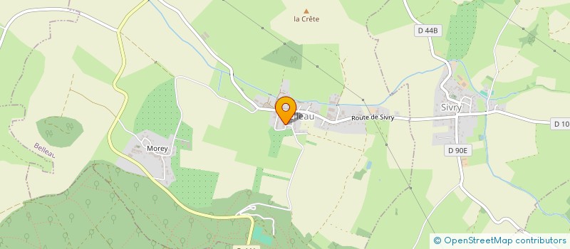 localisation de l'entreprise SPORT EXTREME & NATURE  BELLEAU