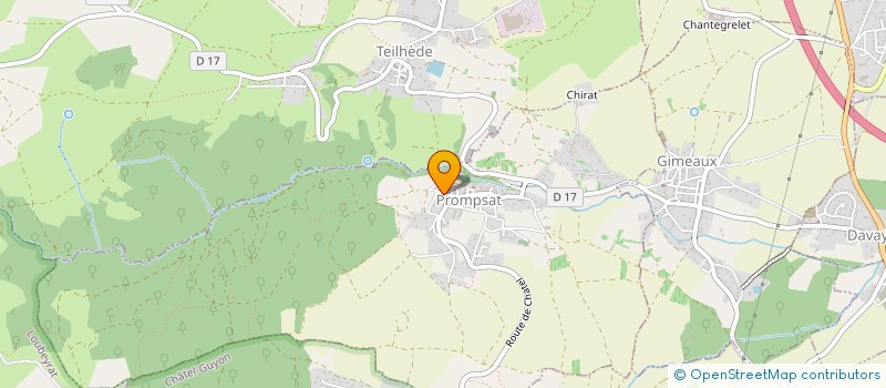 localisation de l'entreprise SPORT FOR A SMILE  PROMPSAT