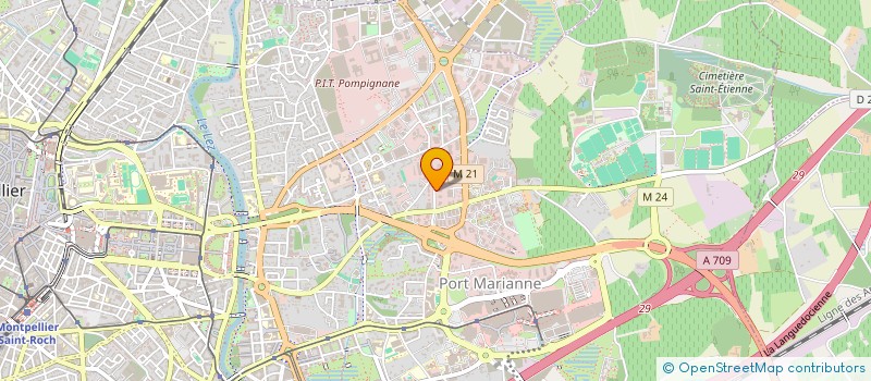 localisation de l'entreprise SPORT FORM à MONTPELLIER