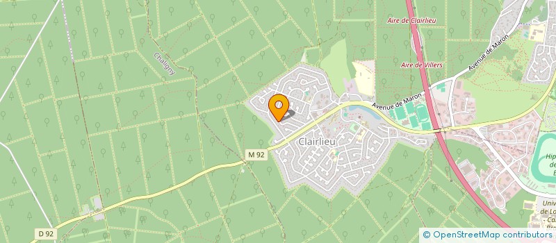 localisation de l'entreprise SPORT FORM ATHLETIQUE  VILLERS-LES-NANCY