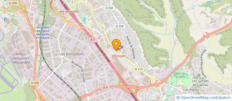 localisation de l'entreprise SPORT FORME ET BEAUTE  VITROLLES