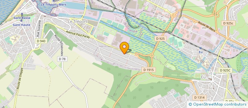 localisation de l'entreprise SPORT FORME EUDOISE à EU