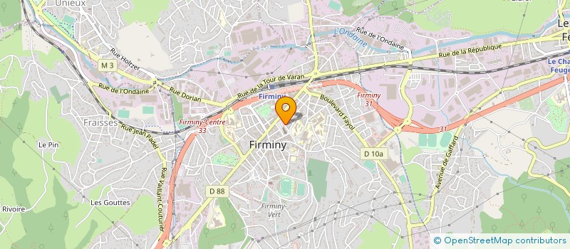 localisation de l'entreprise SPORT GARAGE à FIRMINY