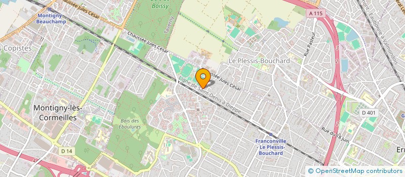 localisation de l'entreprise SPORT GARAGE à LE PLESSIS-BOUCHARD