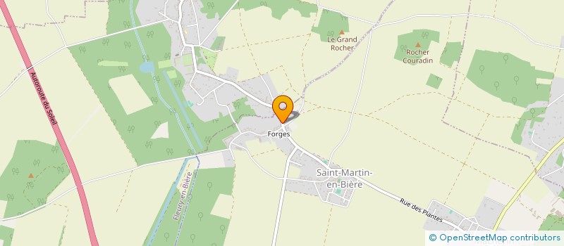 localisation de l'entreprise SPORT HORIZON INITIATIVE  SAINT-MARTIN-EN-BIERE