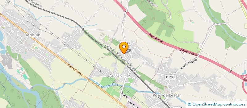 localisation de l'entreprise SPORT HORIZON ORGANISATION  AUSSEVIELLE