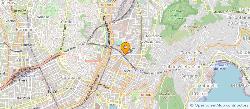 localisation de l'entreprise SPORT'IAE  NICE