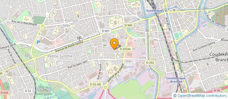 localisation de l'entreprise SPORT IMAGE à DUNKERQUE