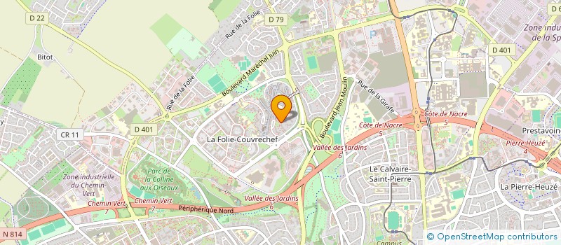 localisation de l'entreprise SPORT IMPACT à CAEN