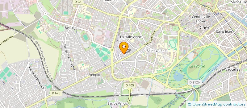 localisation de l'entreprise SPORT'IN CORP à CAEN