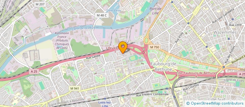 localisation de l'entreprise SPORT INCLUSION à LILLE