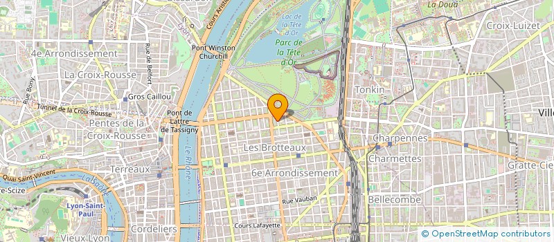 localisation de l'entreprise SPORT INFINITY  LYON