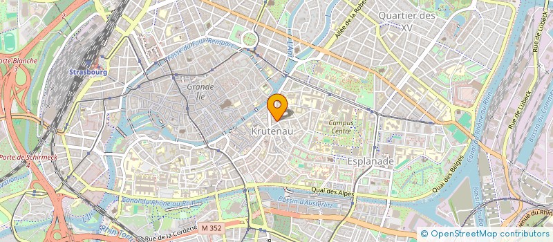 localisation de l'entreprise SPORT INITIATIVE ET LOISIR BLEU à STRASBOURG