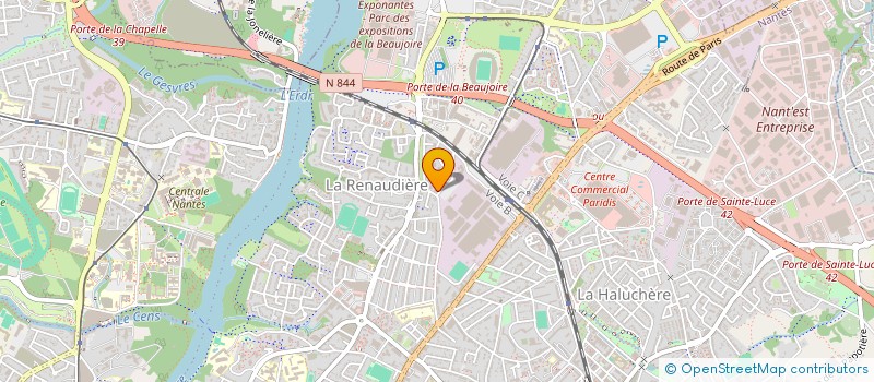 localisation de l'entreprise SPORT INSERTION AVENIR à NANTES