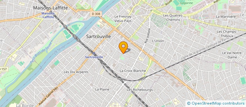 localisation de l'entreprise SPORT INSPIRATION  SARTROUVILLE