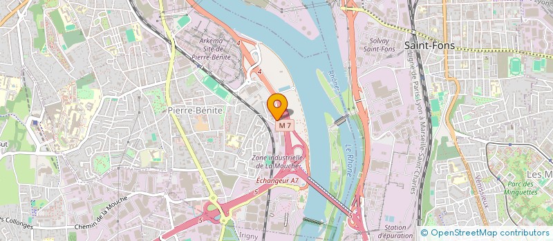 localisation de l'entreprise SPORT INTERNATIONAL  OULLINS-PIERRE-BENITE