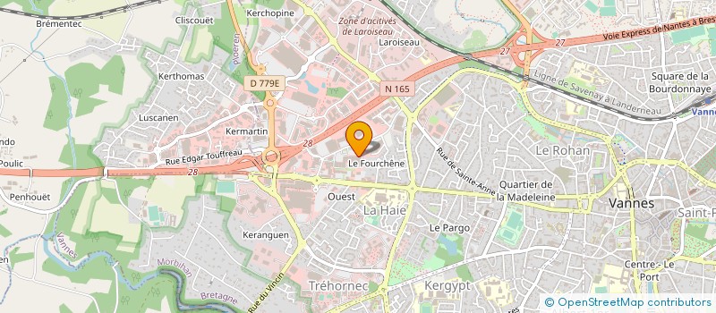 localisation de l'entreprise SPORT LANN à VANNES