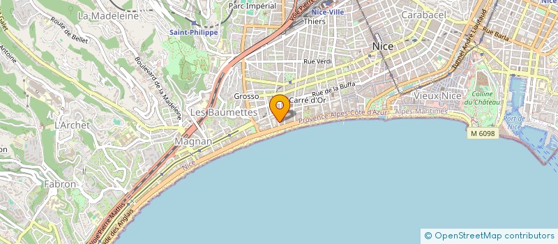 localisation de l'entreprise SPORT LINE DISTRIBUTION à NICE