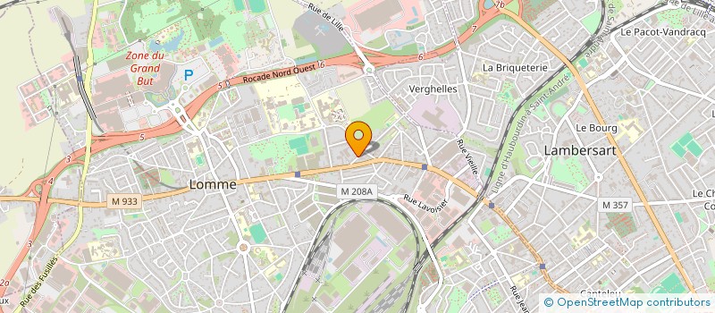 localisation de l'entreprise SPORT LOISIR AUTOMOBILE LOMME à LILLE