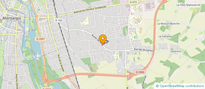 localisation de l'entreprise SPORT LOISIR DETENTE 45 à AMILLY