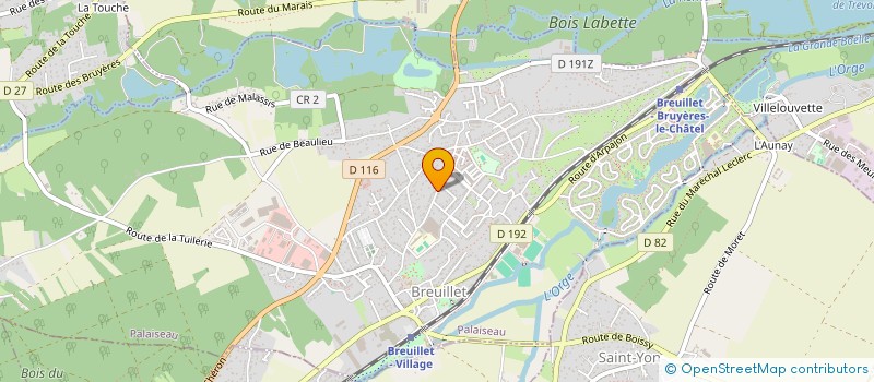 localisation de l'entreprise SPORT LOISIR DETENTE BREUILLET à BREUILLET