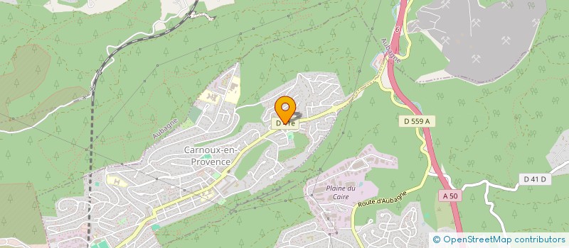 localisation de l'entreprise SPORT LOISIR ET ADRENALINE à CARNOUX EN PROVENCE