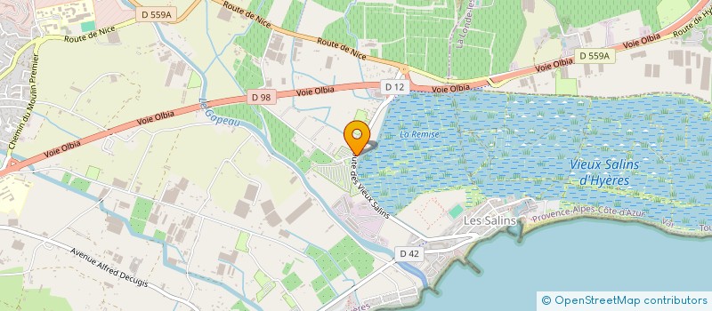 localisation de l'entreprise SPORT LOISIR TOURISME ET SANTE à HYERES