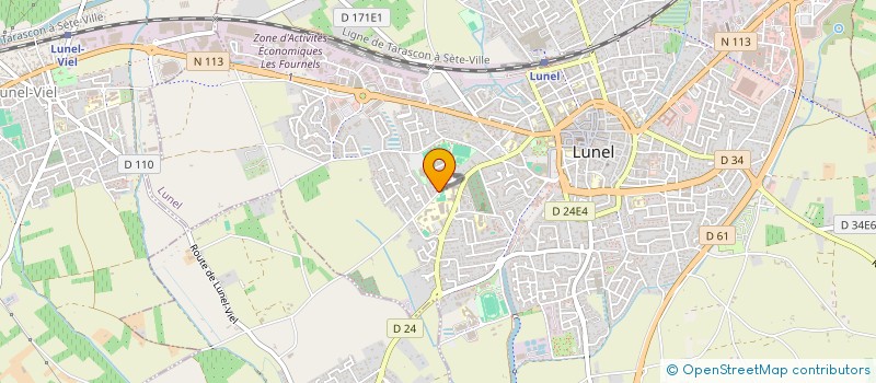 localisation de l'entreprise SPORT LOISIRS INGENIERIE INNOVATION  LUNEL