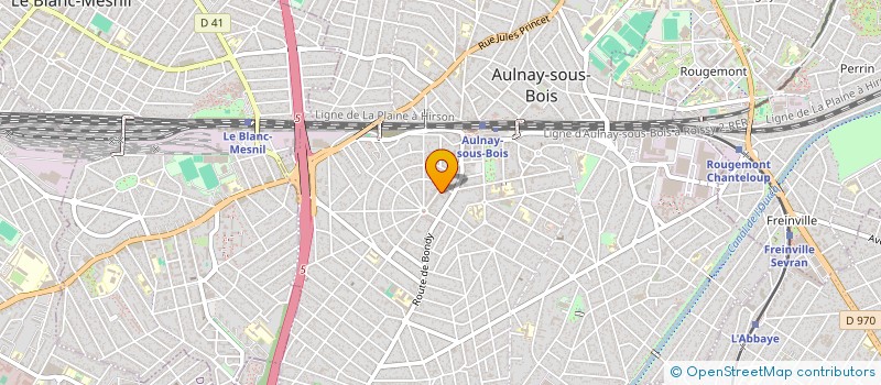 localisation de l'entreprise SPORT MAUREPAS à AULNAY-SOUS-BOIS