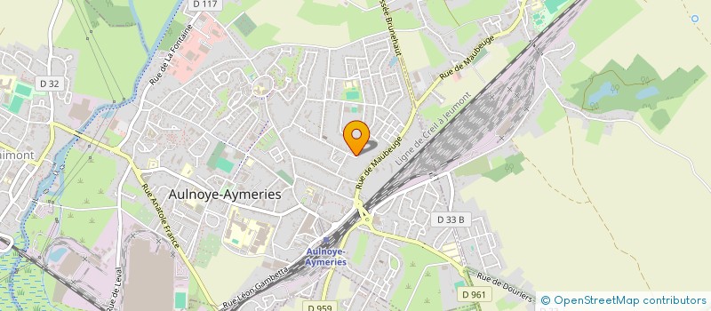 localisation de l'entreprise SPORT MECA PHOTO  AULNOYE-AYMERIES