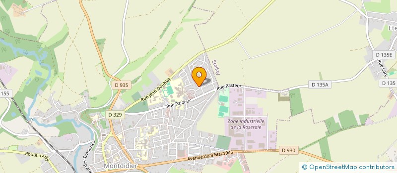 localisation de l'entreprise SPORT MECANIQUE ASSOCIATION 80  CANTIGNY