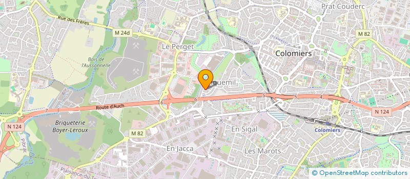 localisation de l'entreprise SPORT MILLENIUM à COLOMIERS