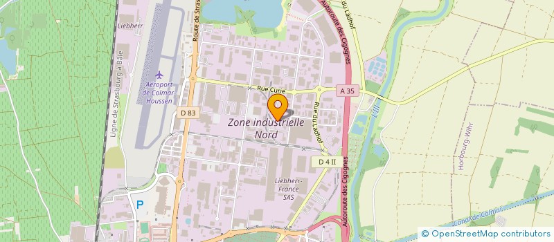 localisation de l'entreprise SPORT N DOOR  COLMAR