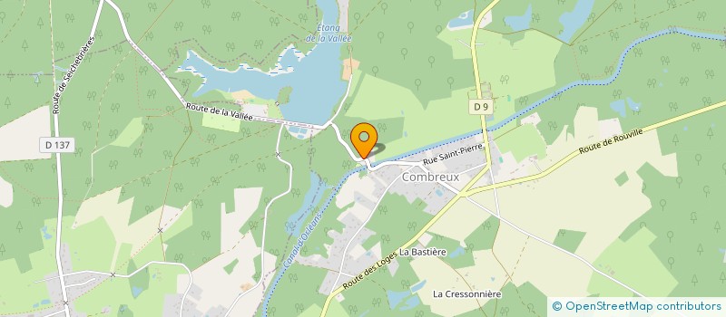 localisation de l'entreprise SPORT'NAT SCHOOL à COMBREUX