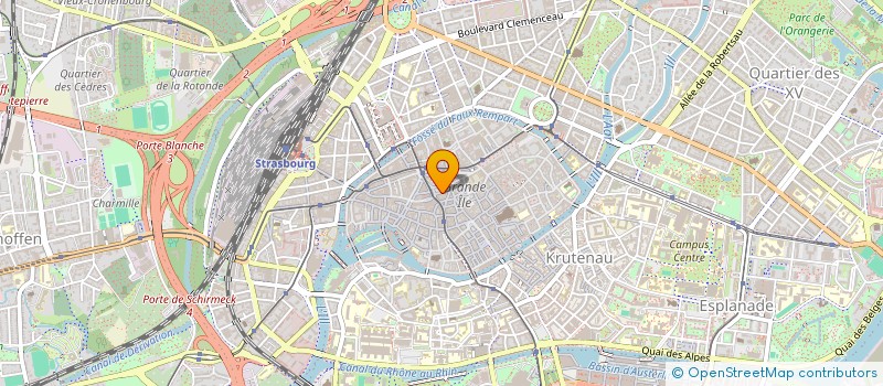 localisation de l'entreprise SPORT NATURE EUROPE à STRASBOURG