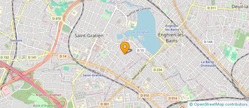 localisation de l'entreprise SPORT NATURE POUR TOUS  SAINT-GRATIEN