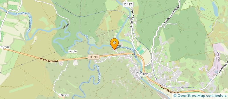 localisation de l'entreprise SPORT NATURE SANTE  SAUVE