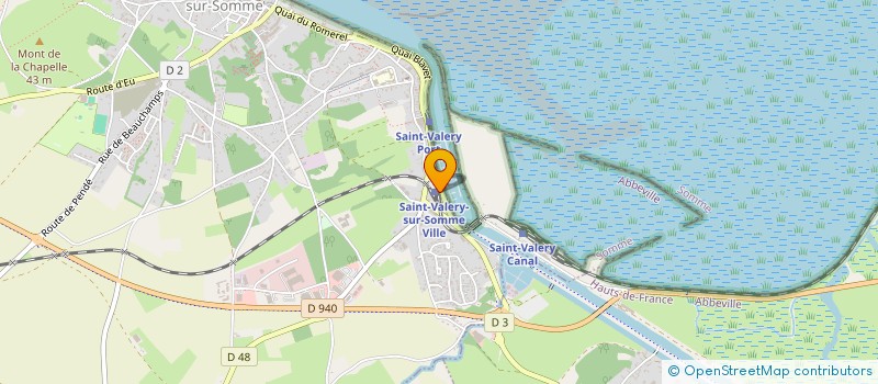 localisation de l'entreprise SPORT NAUTIQUE VALERICAIN à SAINT-VALERY-SUR-SOMME
