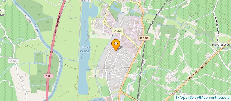 localisation de l'entreprise SPORT OU FORME à LIBOURNE