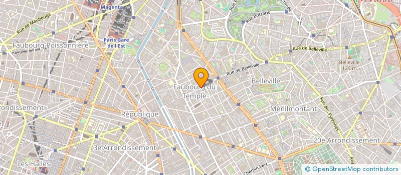 localisation de l'entreprise SPORT PALAIS +  PARIS