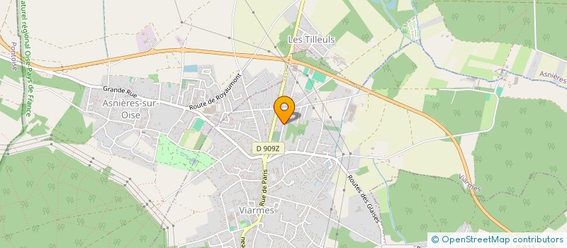 localisation de l'entreprise SPORT- PARK  VIARMES