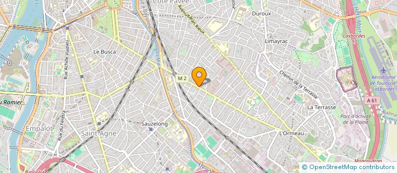 localisation de l'entreprise SPORT PARTAGE  TOULOUSE