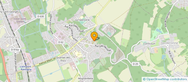 localisation de l'entreprise SPORT PASSION  LIANCOURT