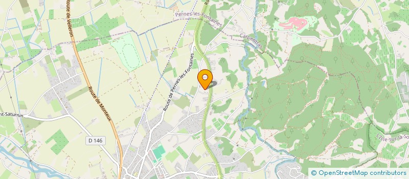 localisation de l'entreprise SPORT PASSION VAUCLUSE  VELLERON