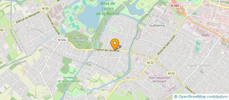 localisation de l'entreprise SPORT PERFORMANCE MOUVEMENTS  TOURNEFEUILLE